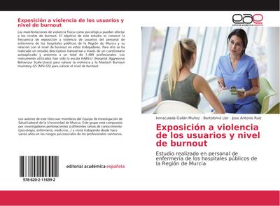 Exposición a violencia de los usuarios y nivel de burnout