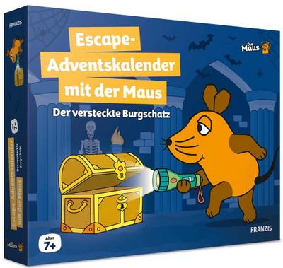 FRANZIS 67211 - Die Maus Escape-Adventskalender mit der Maus. Für Kinder ab 7 Jahren.
