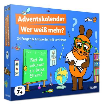 FRANZIS 67216 - Die Maus Adventskalender Wer weiß mehr?