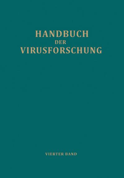 Handbuch der Virusforschung