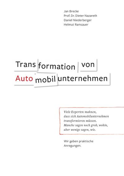 Transformation von Automobilunternehmen