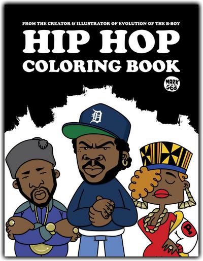 Hip Hop Coloring Book