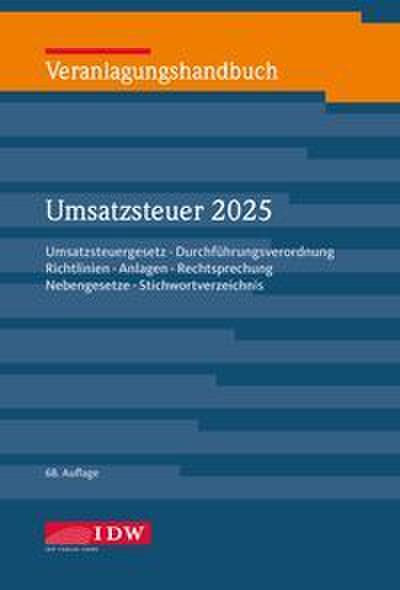 Veranlagungshandbuch Umsatzsteuer 2025