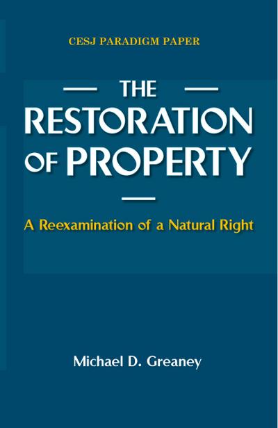 The Restoration of Property