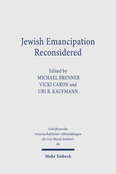 Jewish Emancipation Reconsidered