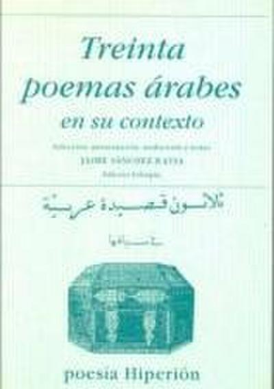 Treinta poemas árabes en su contexto