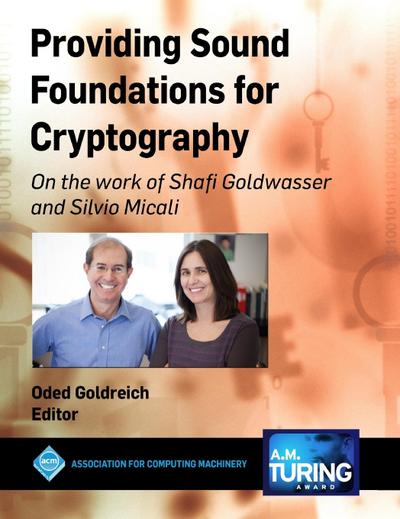 Providing Sound Foundations for Cryptography