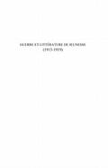 Guerre et litterature de jeunesse (1913-1919)