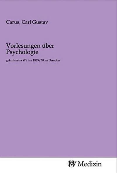 Vorlesungen über Psychologie