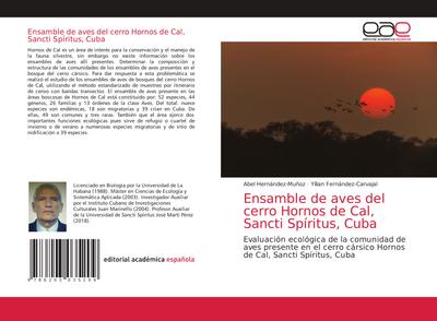 Ensamble de aves del cerro Hornos de Cal, Sancti Spíritus, Cuba