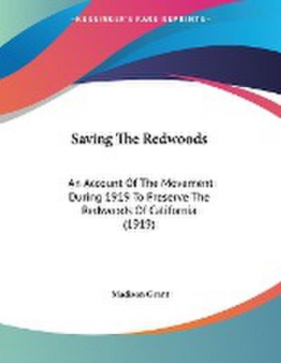 Saving The Redwoods