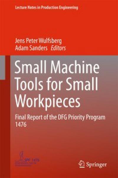 Small Machine Tools for Small Workpieces