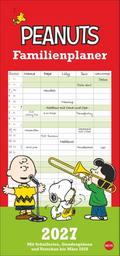 Peanuts Familienplaner 2027