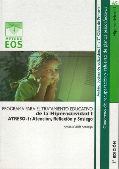 Cuaderno para el tratamiento educativo de la hiperactividad I