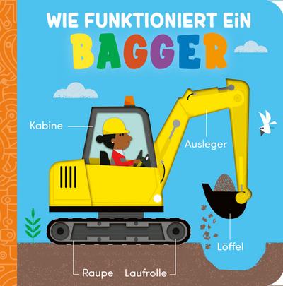 Wie funktioniert ein Bagger