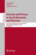 Security and Privacy in Social Networks and Big Da