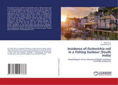 Incidence of Escherichia coli in a Fishing harbour (South India)