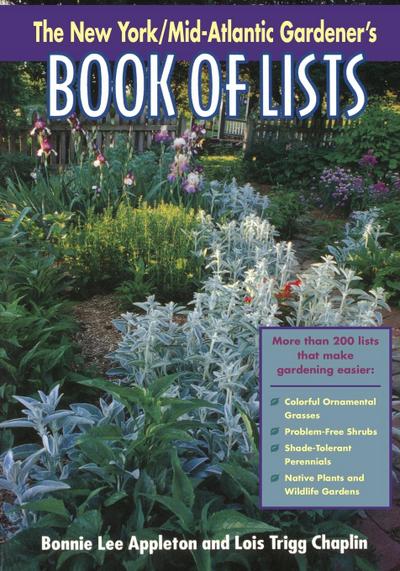 New York/Mid-Atlantic Gardener’s Book of Lists