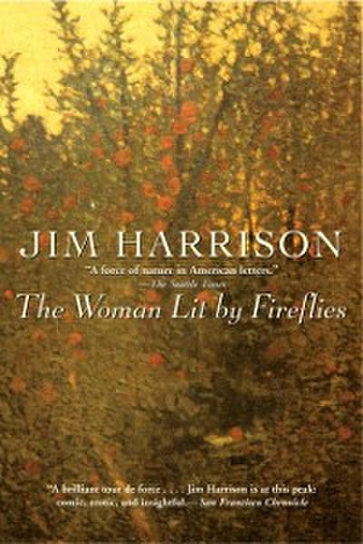Woman Lit by Fireflies