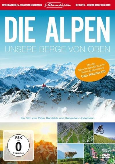Die Alpen - Unsere Berge von oben, 1 DVD