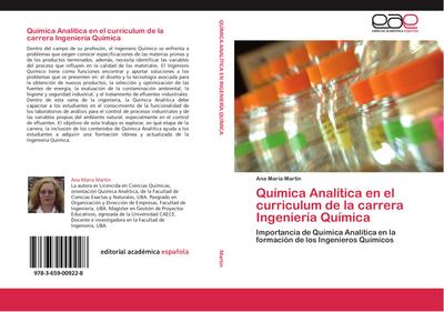 Química Analítica en el curriculum de la carrera Ingeniería Química