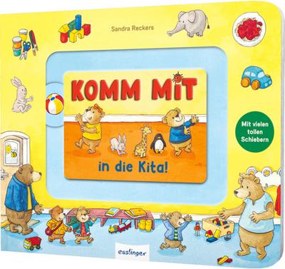 Meine Schiebebahn-Pappe: Komm mit in die Kita