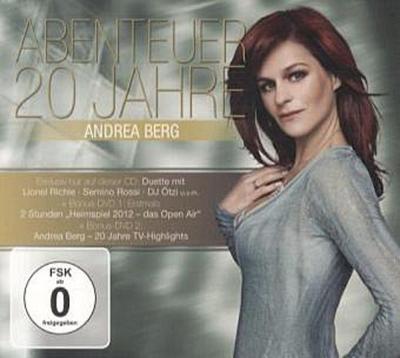 Abenteuer - 20 Jahre Andrea Berg, 1 Audio-CD + 2 DVDs