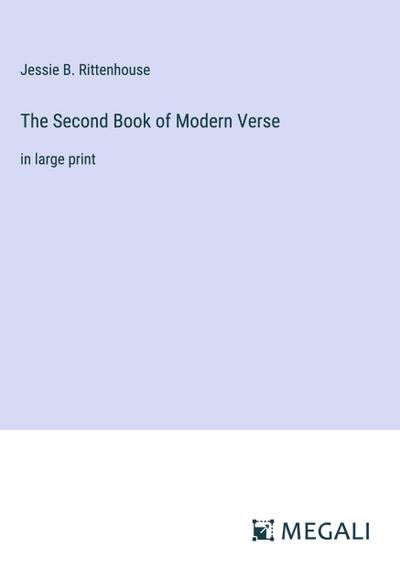 The Second Book of Modern Verse