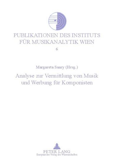 Analyse zur Vermittlung von Musik und Werbung für Komponisten