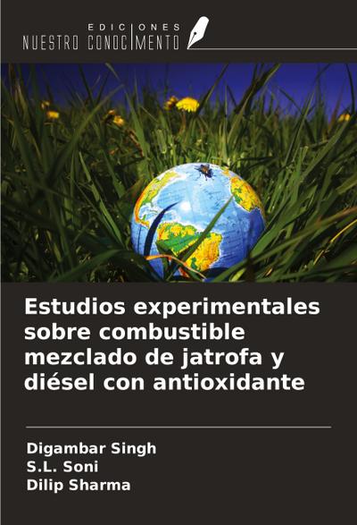 Estudios experimentales sobre combustible mezclado de jatrofa y diésel con antioxidante