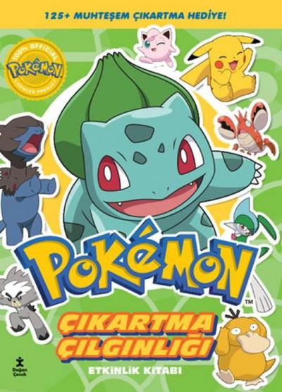 Pokemon Bulbasaur Cikartma Cilginligi - Etkinlik Kitabi