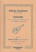 Fantasie über ein ungarisches geistliches Liedfür Violine und Orgel