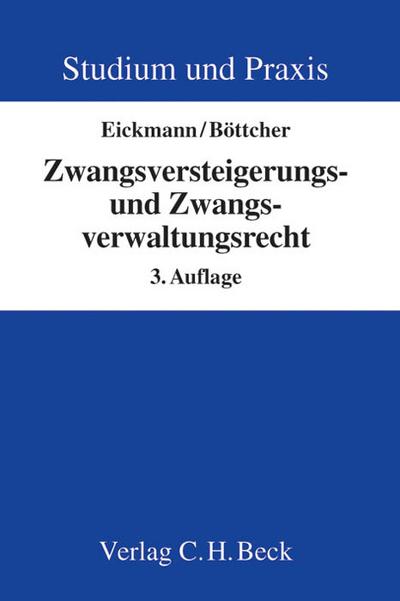 Zwangsversteigerungs- und Zwangsverwaltungerecht