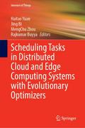 Scheduling Tasks in Distributed Cloud and Edge Computing Systems with Evolutionary Optimizers