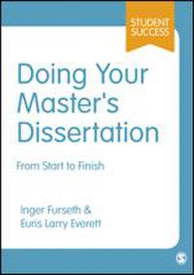 Doing Your Master’s Dissertation