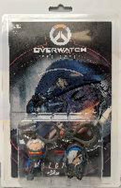 Overwatch Ana and Soldier 76 Comic Book and Backpack Hanger Two-Pack
