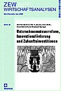 Unternehmenssteuerreform, Innovationsförderung und