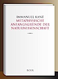 Metaphysische Anfangsgründe der Naturwissenschaft