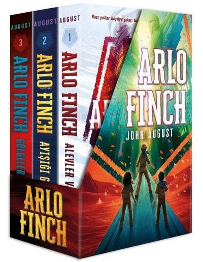 Arlo Finch 3 Kitap Takim Kutulu Ciltli
