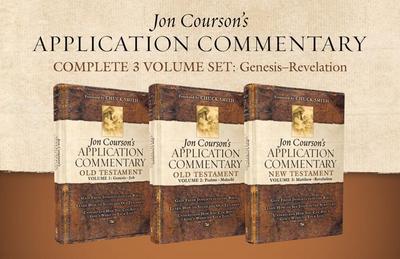 Jon Courson’s Application Commentary, Complete 3-Volume Set: Genesis - Revelation