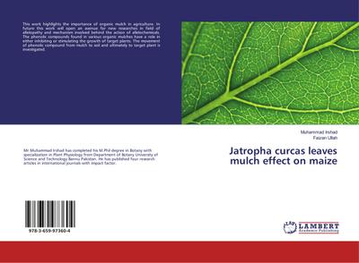 Jatropha curcas leaves mulch effect on maize
