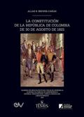 La Constitución de la República de Colombia de 30 de agosto de 1821
