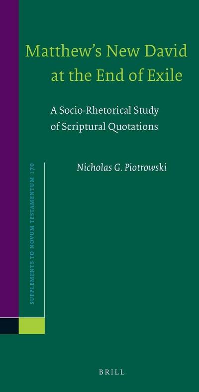 Matthew’s New David at the End of Exile