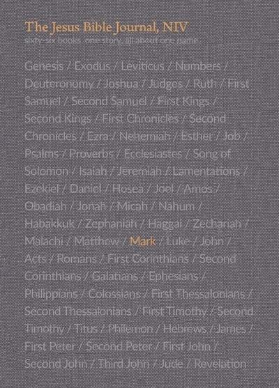 The Jesus Bible Journal, Mark, Niv, Paperback, Comfort Print