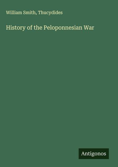 History of the Peloponnesian War