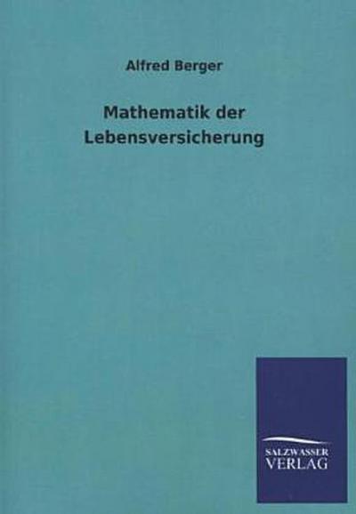 Mathematik der Lebensversicherung