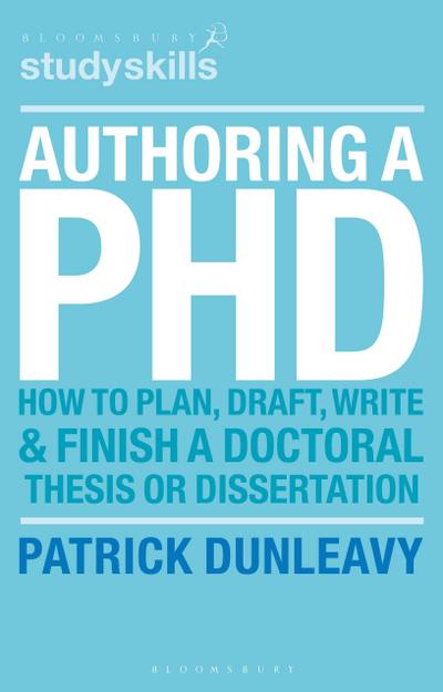 Authoring a PhD