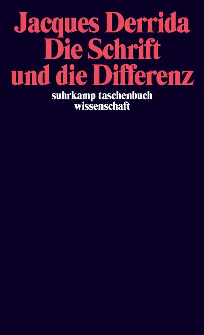 Die Schrift und die Differenz