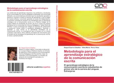 Metodología para el aprendizaje estratégico de la comunicación escrita