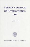 German Yearbook of International Law - Jahrbuch für Internationales Recht.